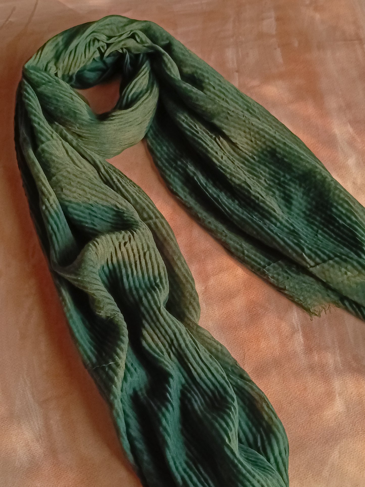 Cotton Pleated - Hazel Green