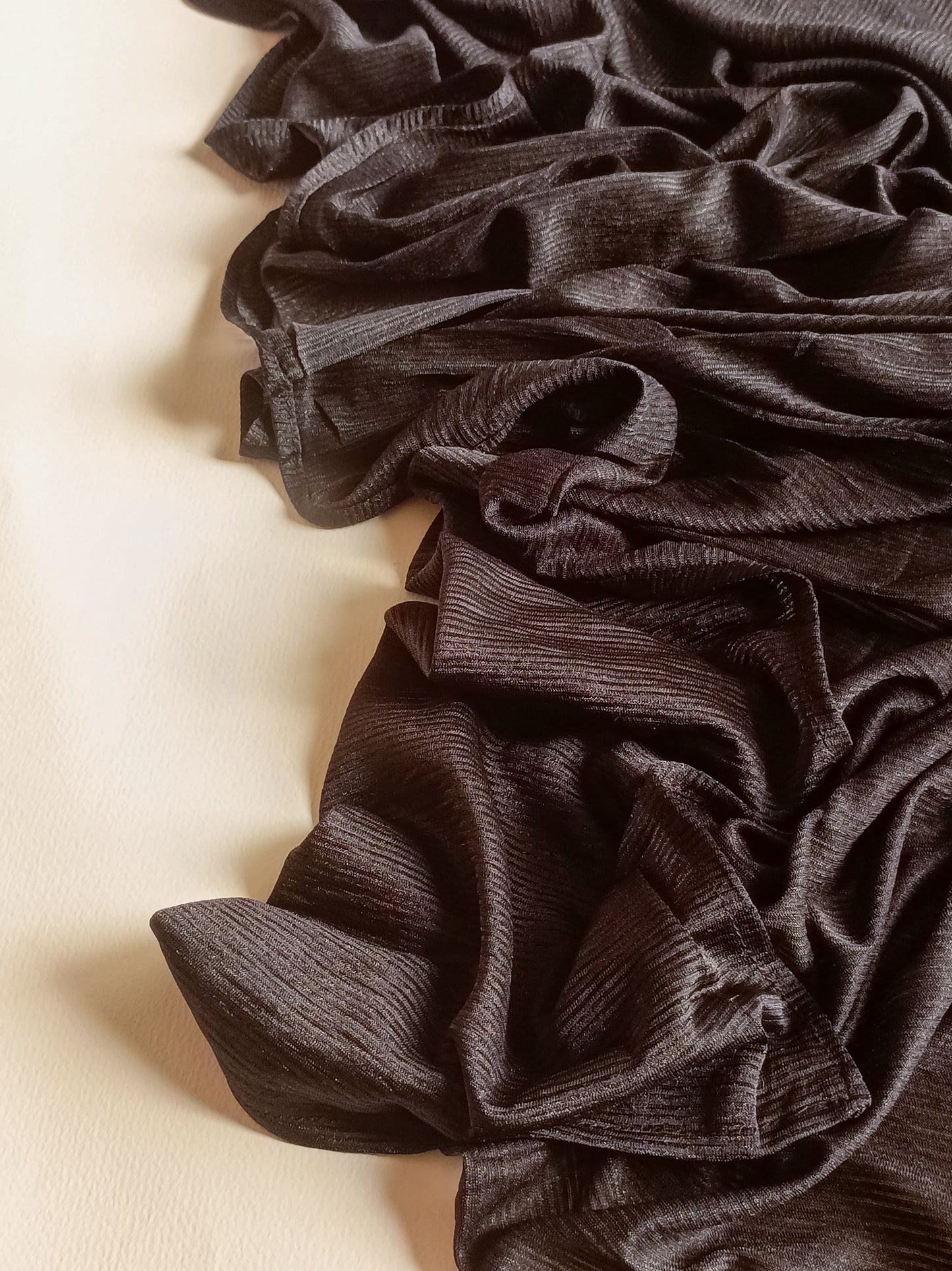 Jersey Hijab - Black