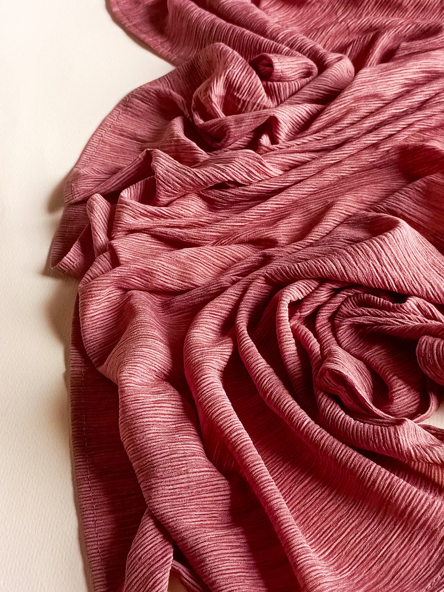 Jersey Hijab - Dark Rose