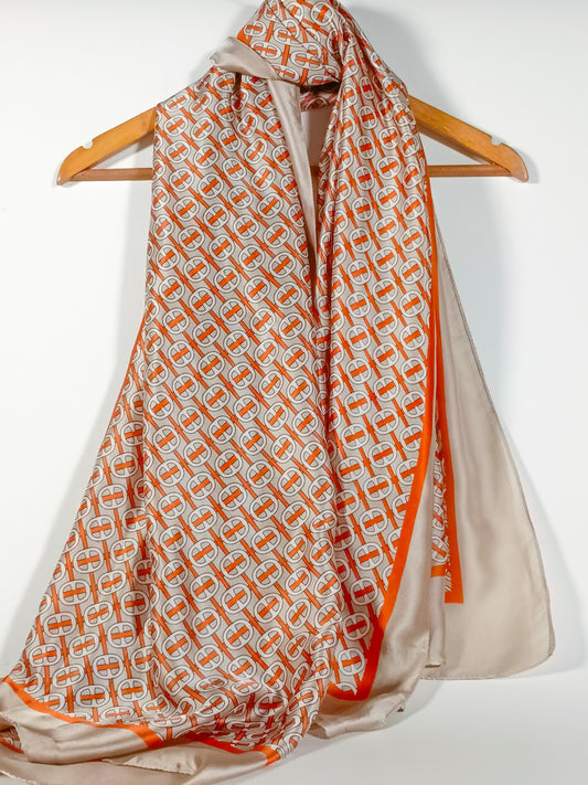 Printed Silk Scarf