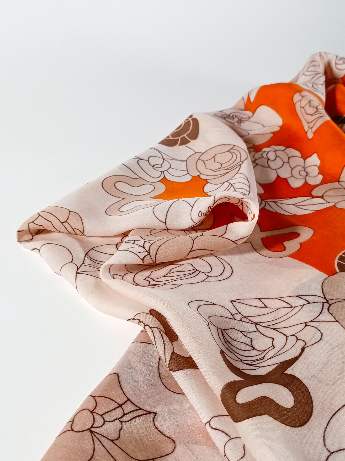 Printed Silk Scarf