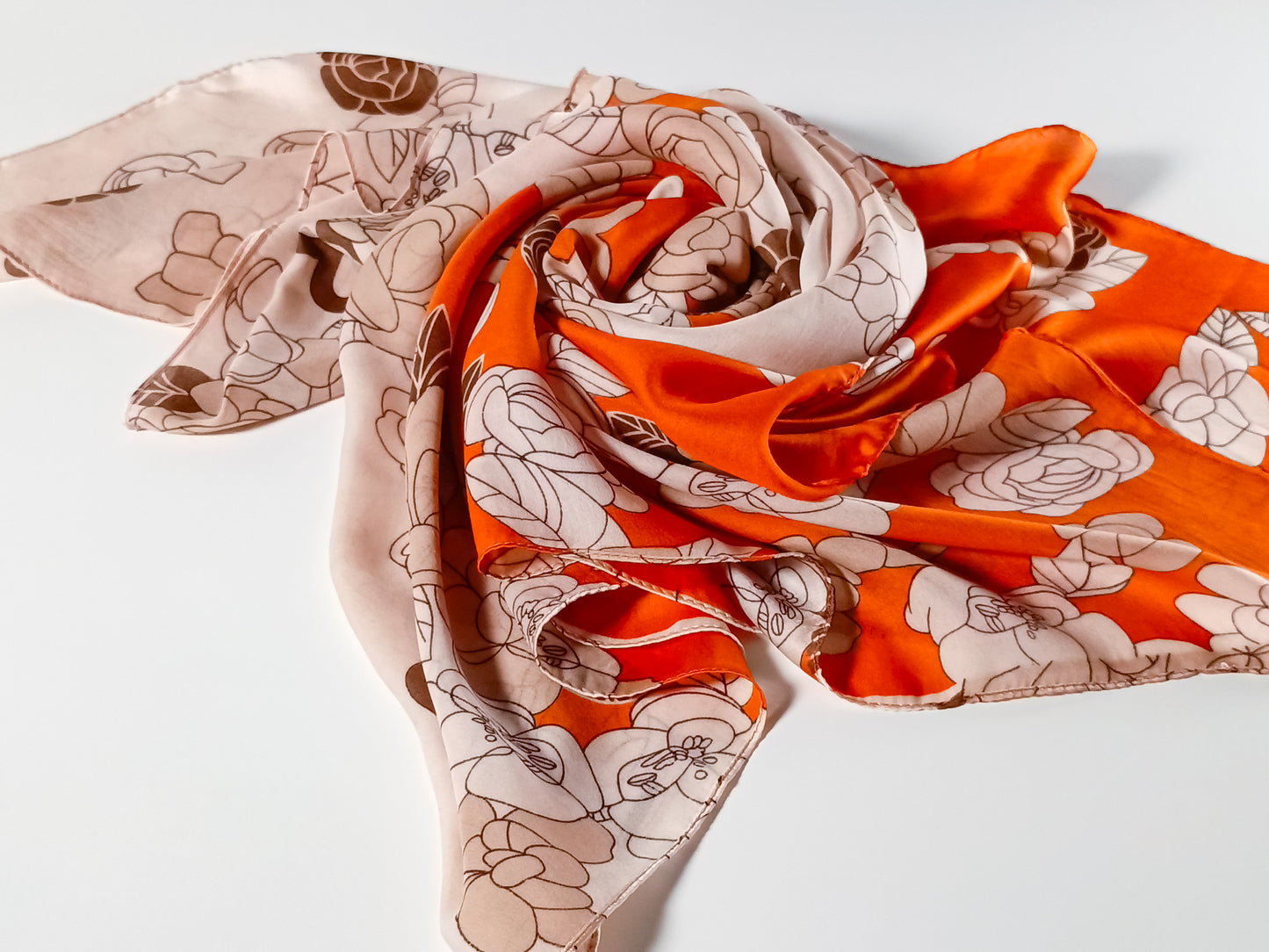 Printed Silk Scarf