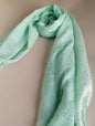 Sequin Hijab - Mint Green
